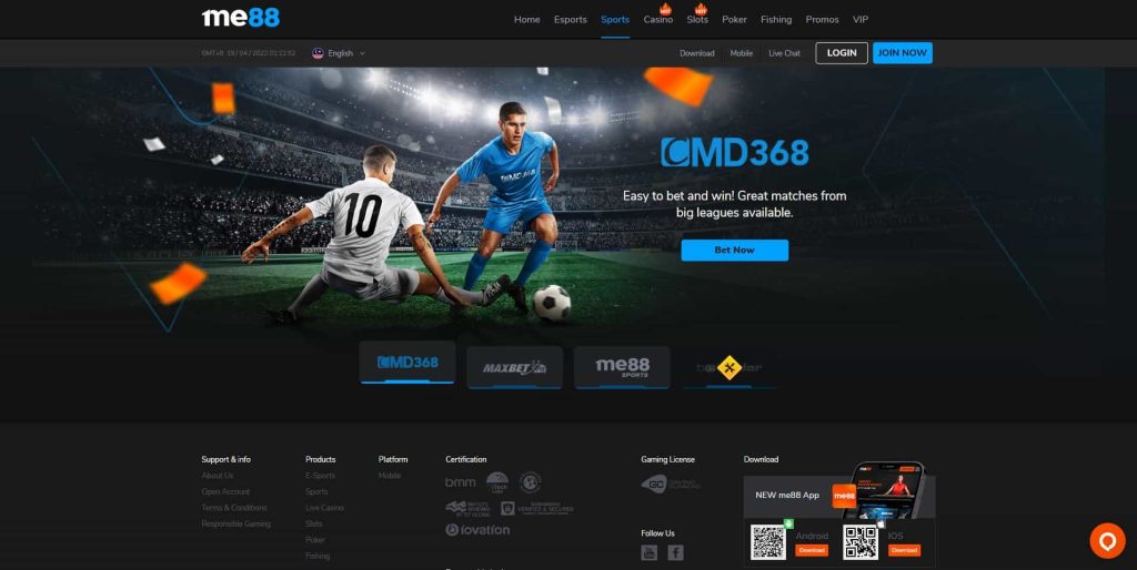 me88-Available-Games-Sports-Betting